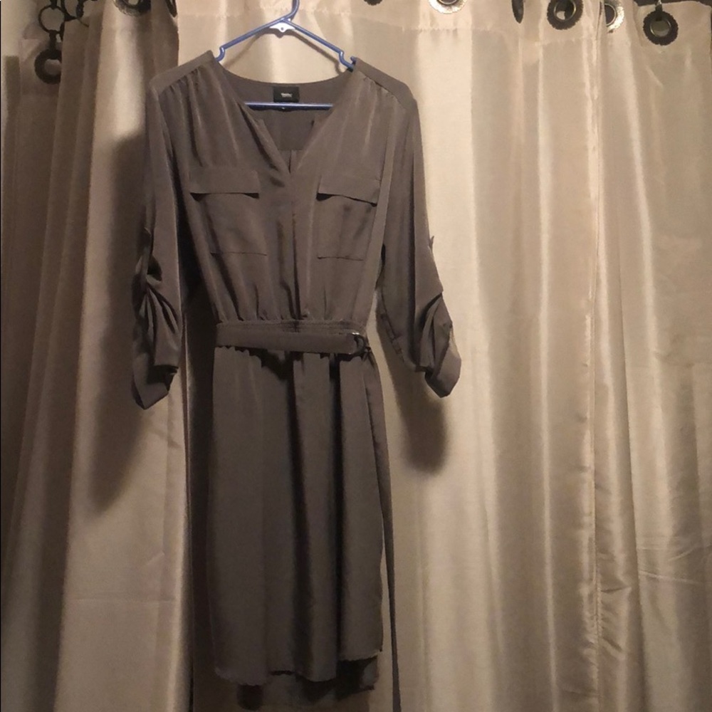 Army green Dress